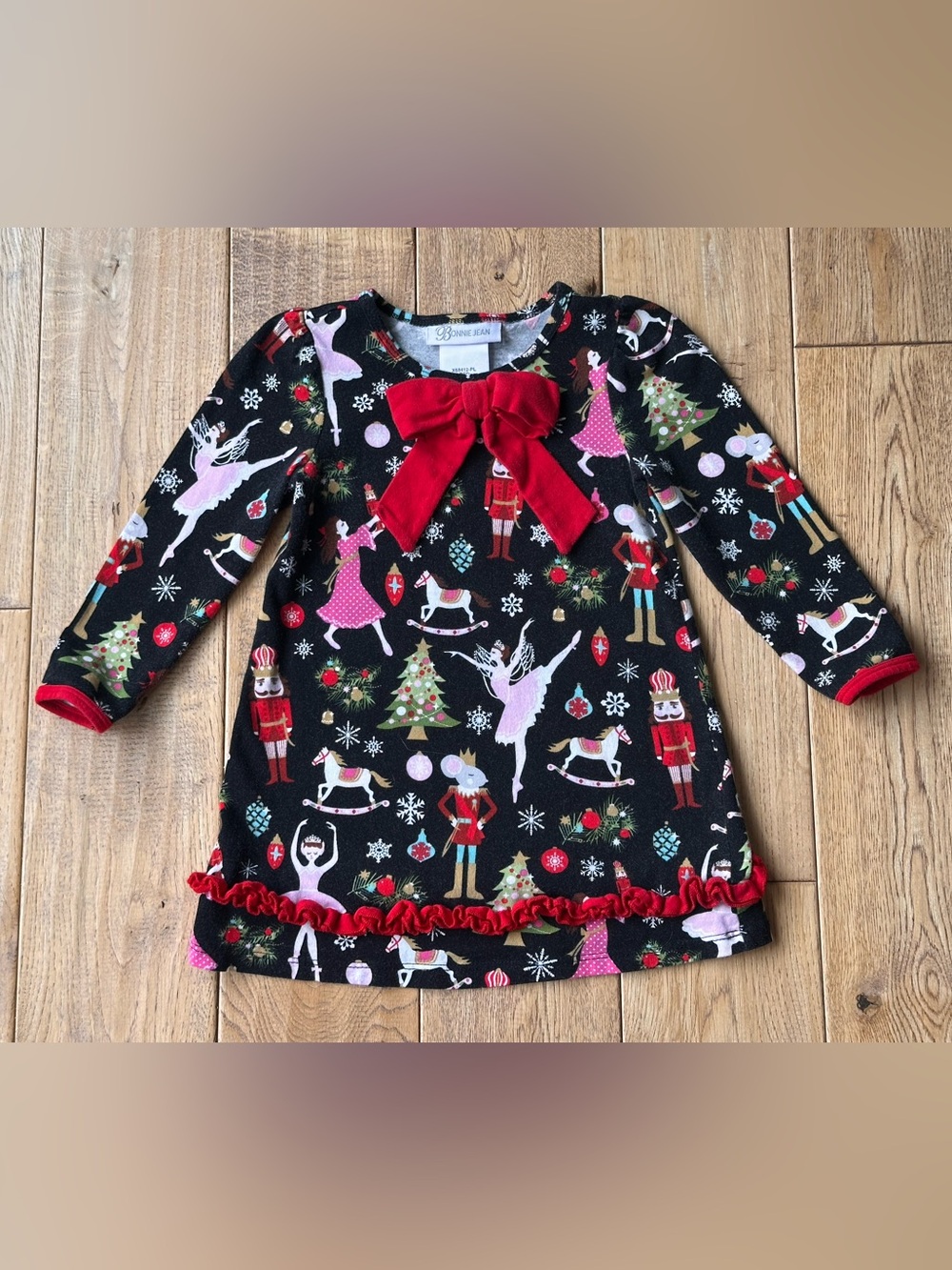 Bonnie Jean Holiday Nutcracker Dress size 2T